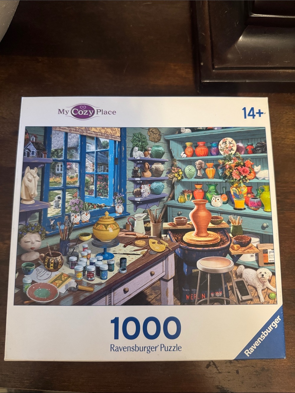 Like New 1000 Piece Ravensburger Pottery Studio Puzzle